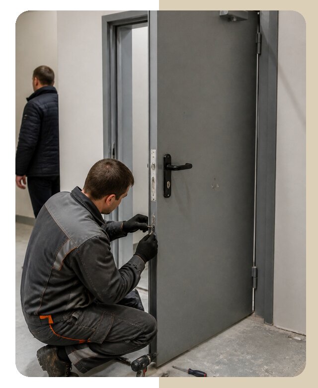 Ремонт противопожарной двери в Нальчике по цене 6736 р. | ДвериЛегко-Нль